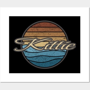 Kittie Retro Waves Posters and Art